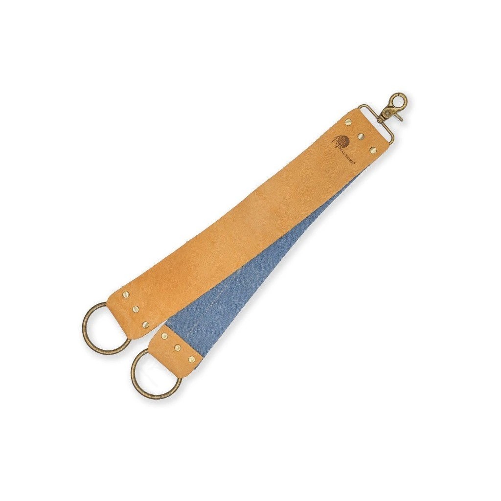 foto Obtahovac� �emen TITAN Strop Leather + brusn� pasta